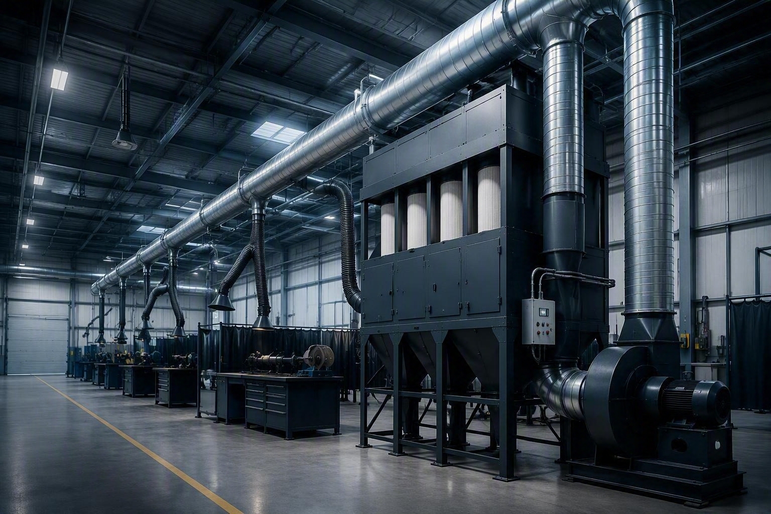 Industriële stofafzuiging